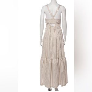3.1 Phillip Lim Striped Tent tan and white dress size 4
